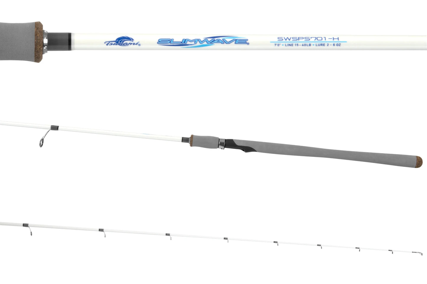 Tsunami Slimwave Slow Pitch Spinning Rod