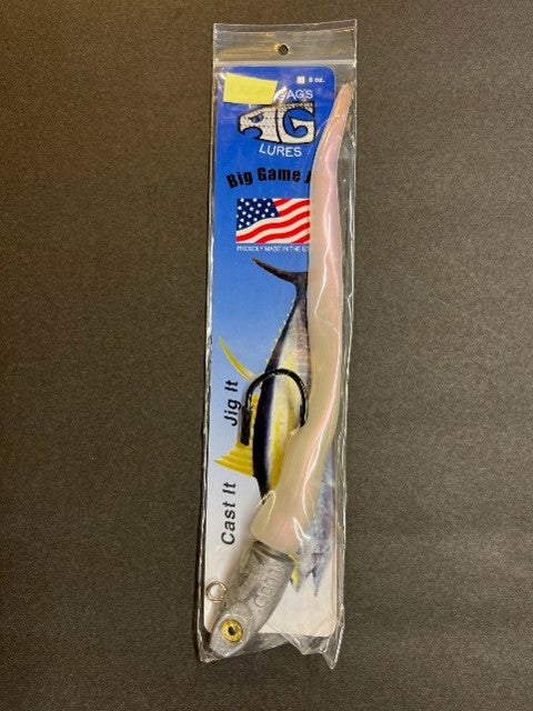 Al Gag's Lures Big Game Jig 6oz - Pearl