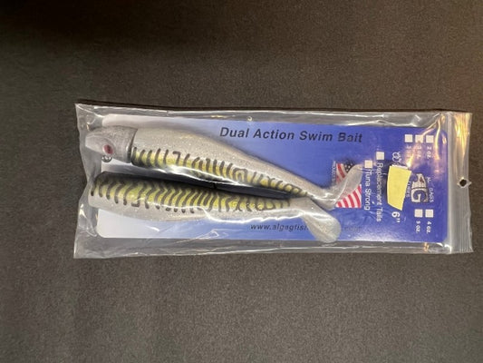 Al Gag's Lures Whip It Fish 6" 3oz - Super Mackerel