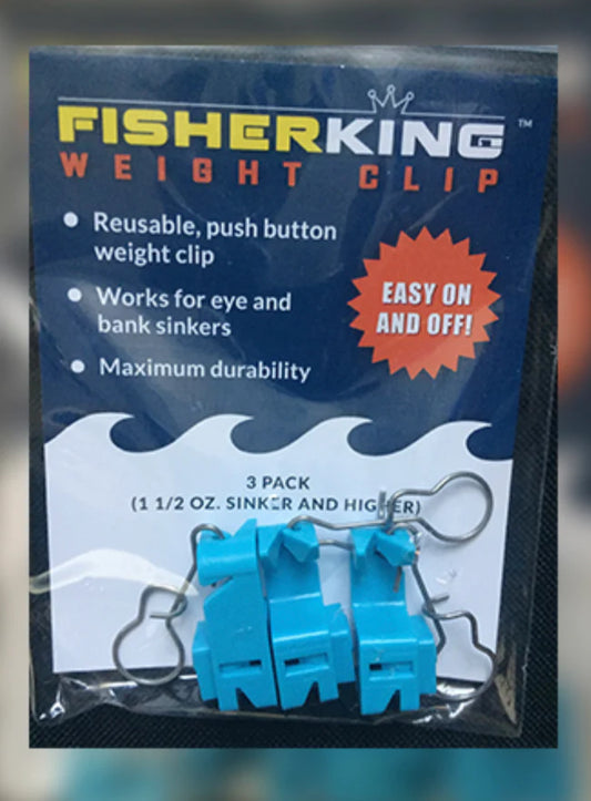 FisherKing Weight Clip - 3pk