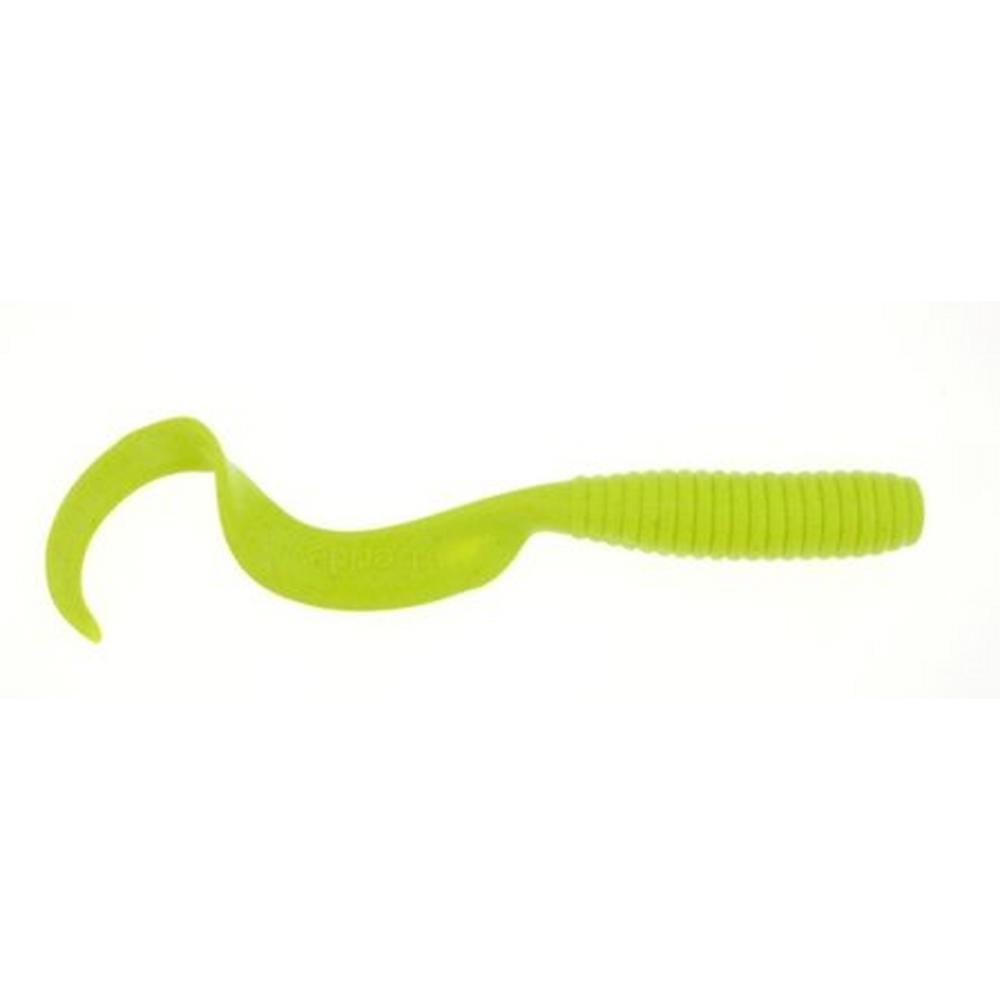 Berkley Gulp!® Saltwater Grub 5" Chartreuse - 4ct