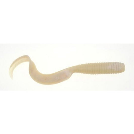 Berkley Gulp!® Saltwater Grub 5" White Glow - 4ct