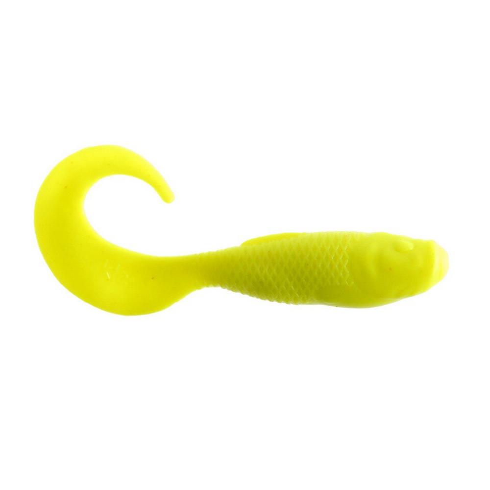 Berkley Gulp!® Swimming Mullet 5" Chartreuse - 4ct