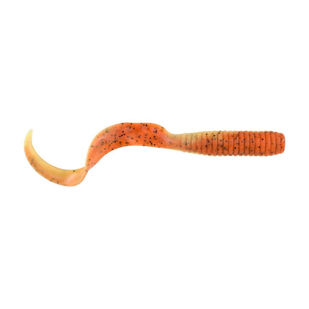 Berkley Gulp!® Saltwater Grub 5" Orange Tiger - 4ct