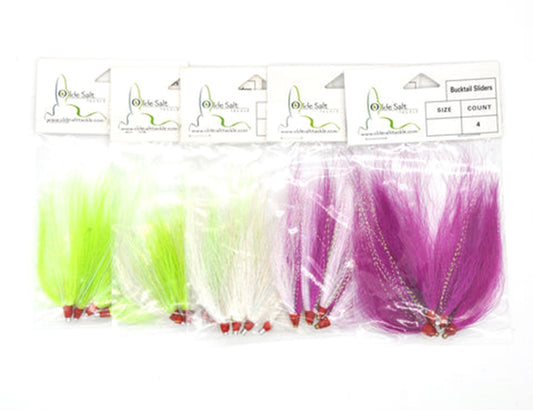 Olde Salt Bucktail Sliders - 4ct