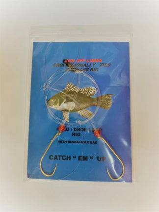 Run Off Lures Pro Seabass Hi/Lo Rig with Bead