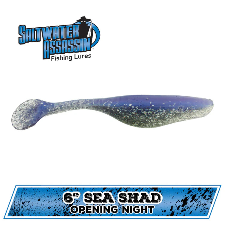 Saltwater Assassin 6 inch Sea Shad