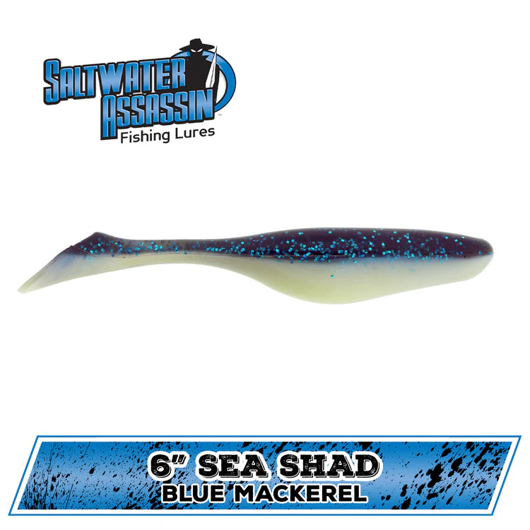 Saltwater Assassin 6 inch Sea Shad