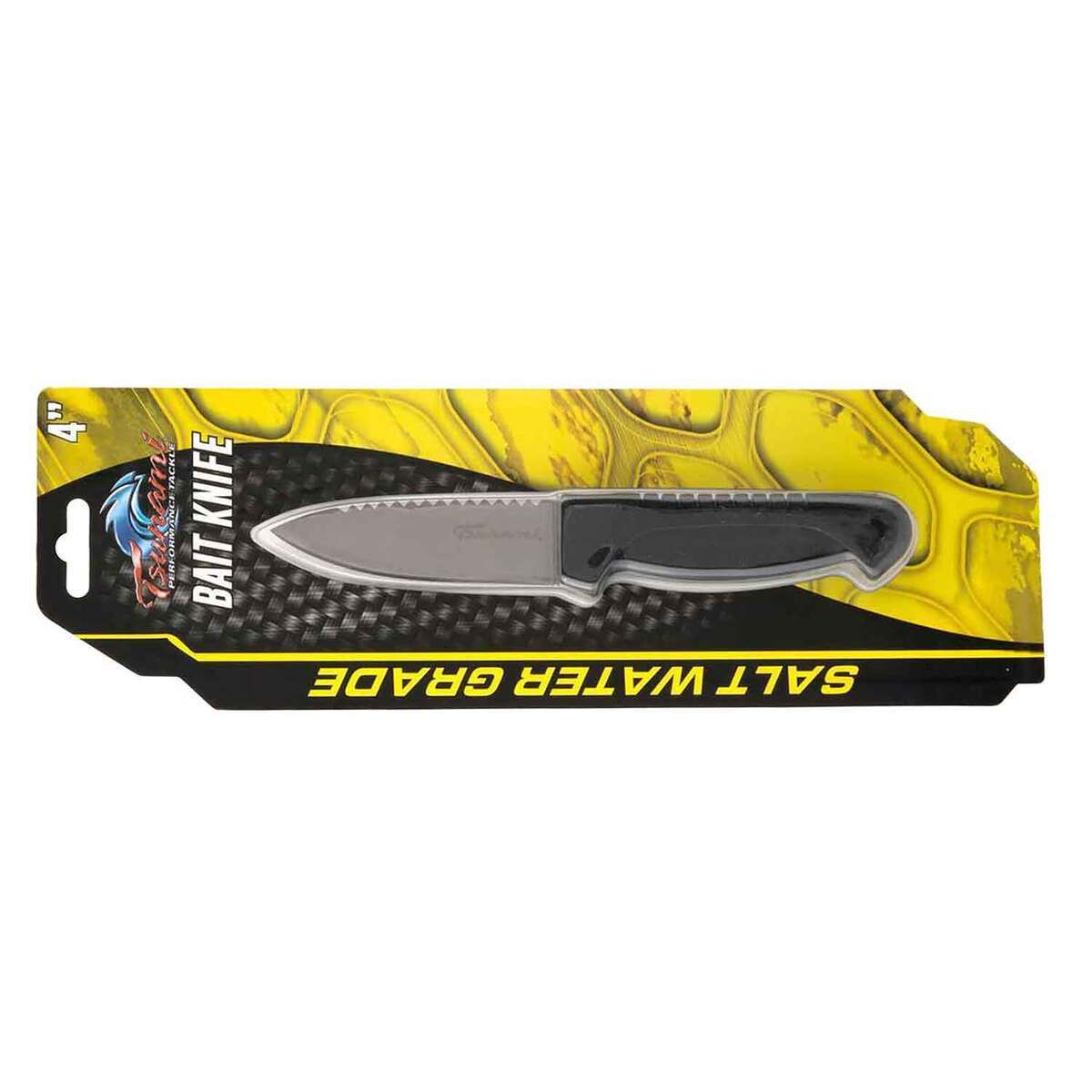 Tsunami Saltwater Grade Bait Knife 4"