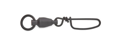 Sampo Snap Swivel w/ Welded Ring & Coastlock Snaps Size 6 - 200lb - 2pk - Black