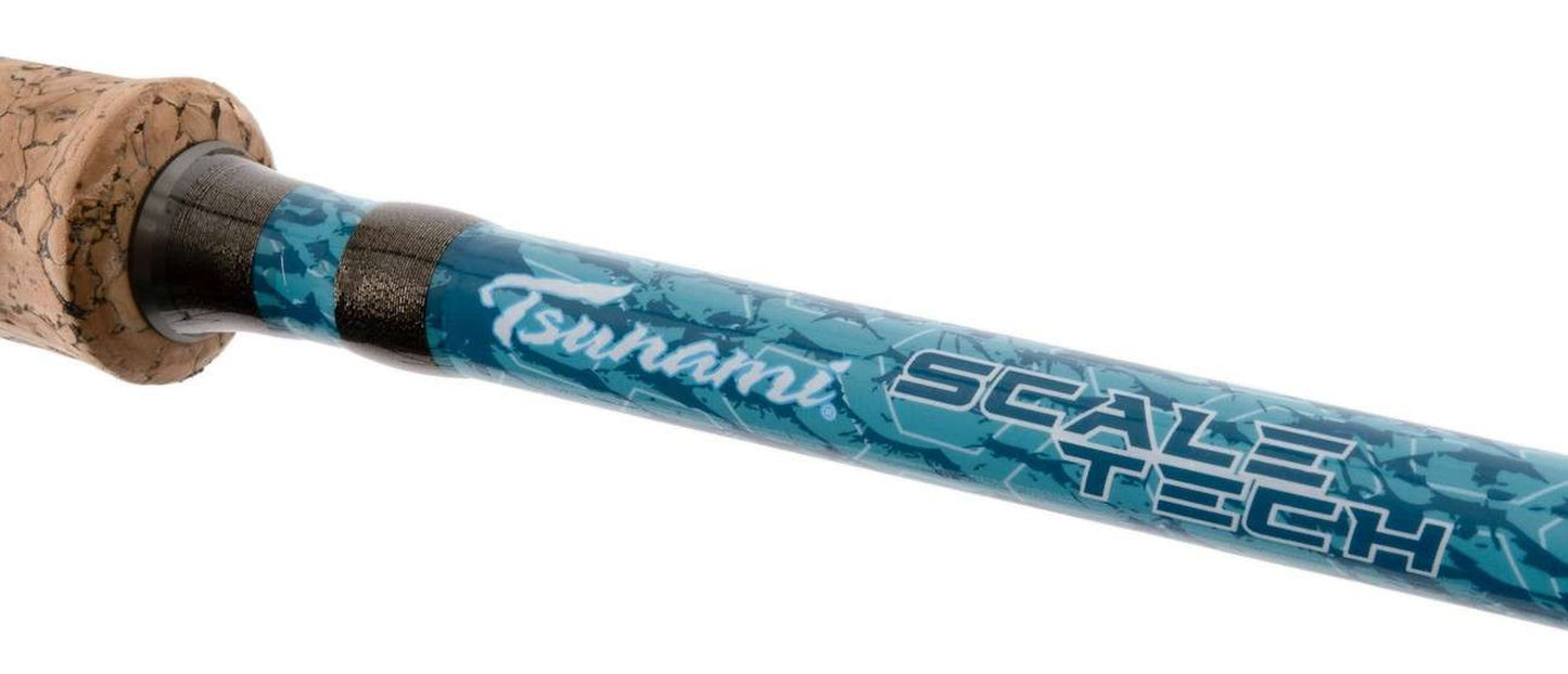 Tsunami Scale Tech Inshore Spinning Rod 7' MH Fast 10-30lb