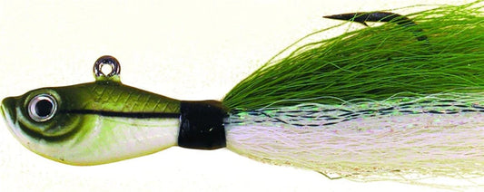 Spro Bucktail Jig 2oz - Sand Eel Green