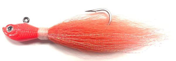 Spro Bucktail Jig 2oz - Salmon Pink