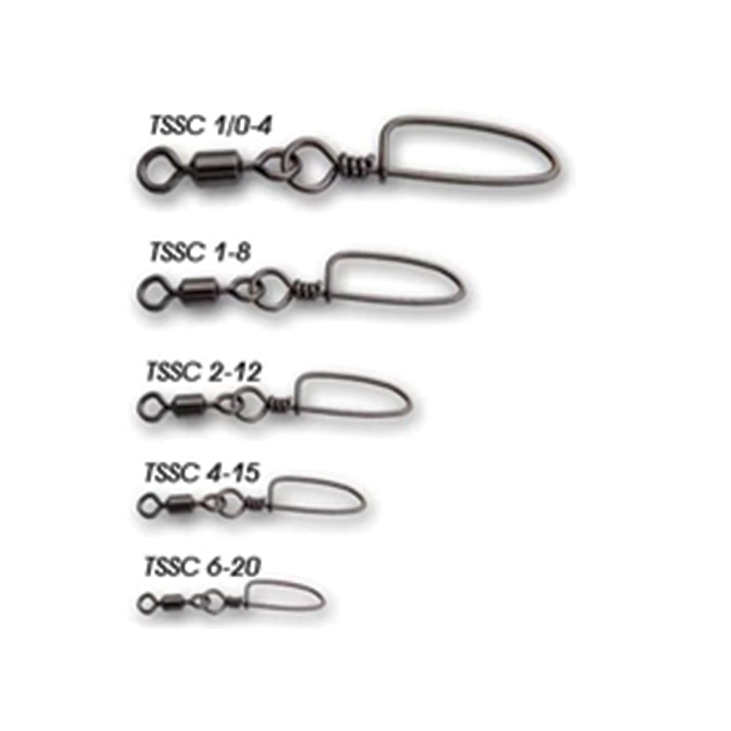 Tsunami Strong Swivel w/ Coast Lock Size 4 - 75lb - 15pk