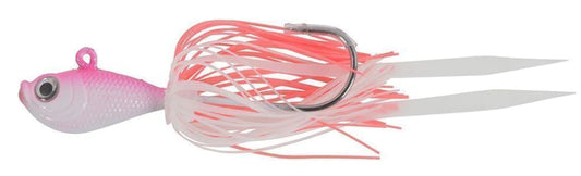 Tsunami Silicone Skirt Jig 1oz - Pink/White