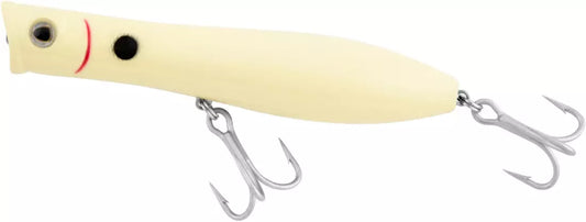 Tsunami Talkin Popper 6" - Floating - Bone White w/ Spot