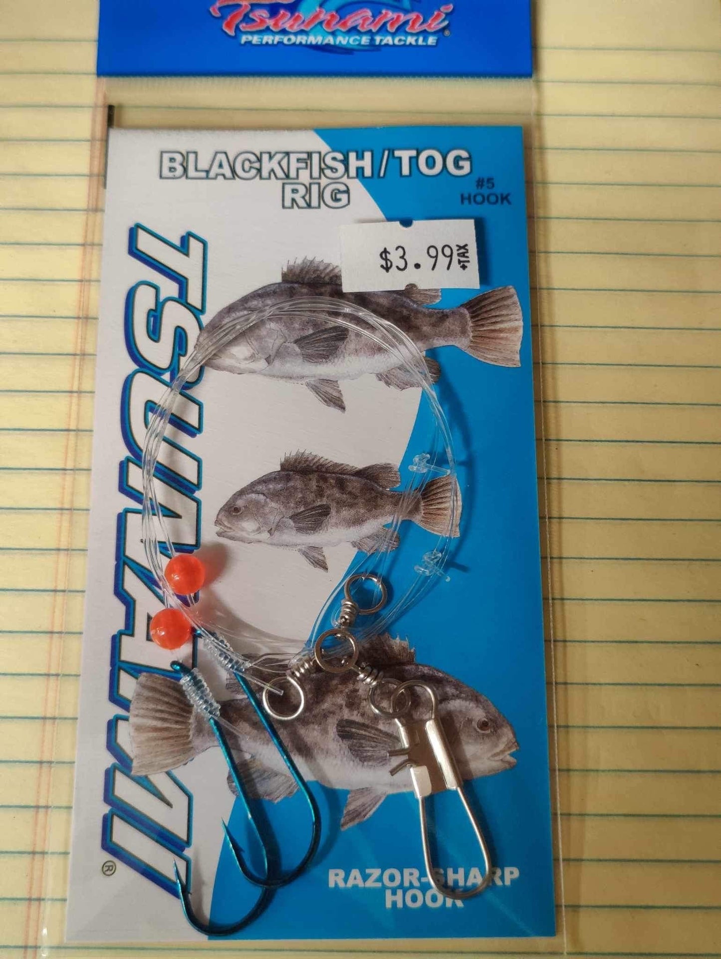 Tsunami Blackfish Rig #5 Hook