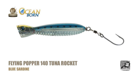 Ocean Born Flying Popper Tuna Rocket