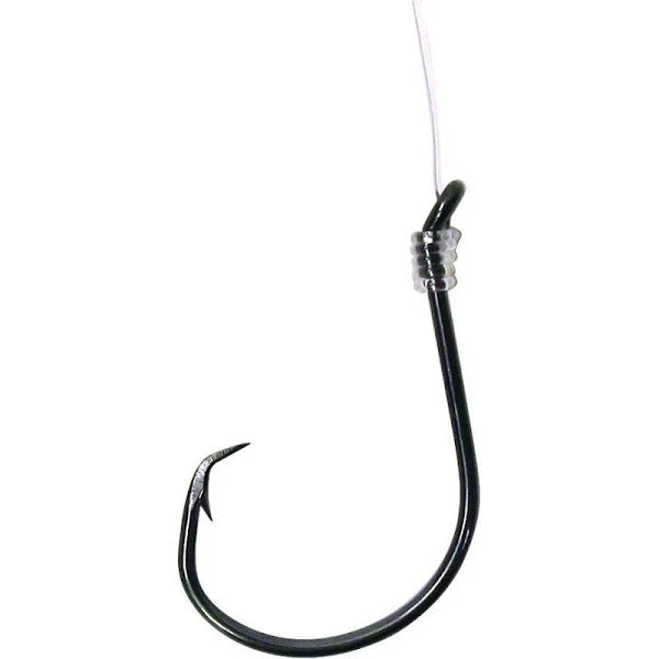 Eagle Claw Lazer Sharp 4/0 Snelled Circle Hook