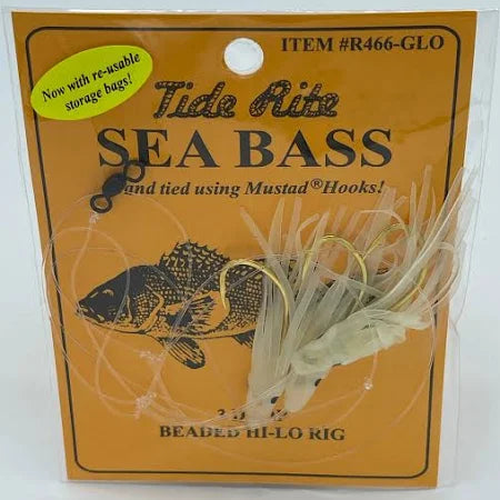 Tide Rite Seabass Rigs w/ Squids